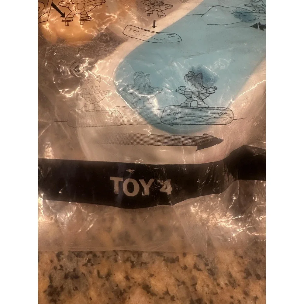 McDonald's Happy Meal Sonic 2 The Hedgehog Toy Figure #4 2022‎ New Bagged Promo
